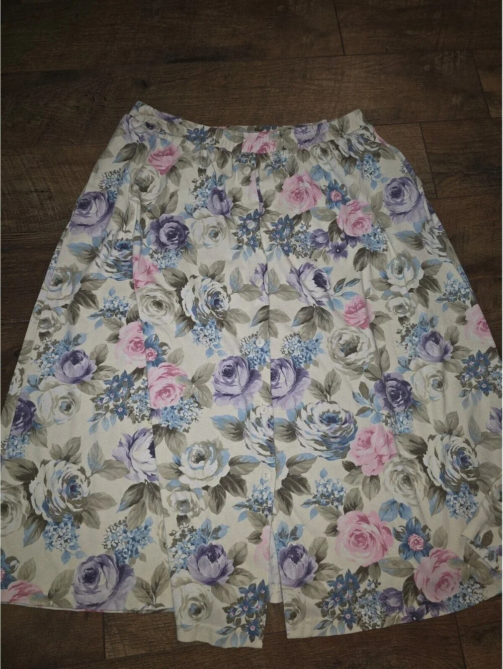 Floral maxi skirt